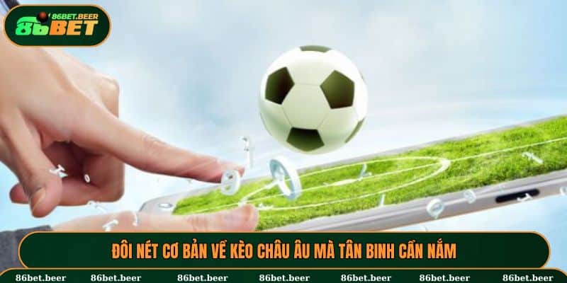Khái quát thông tin về kèo châu Âu cho tân thủ